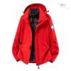 Women Men 3-in-1 Winter Jacket With Down Liner Waterproof Windproof Outdoor Hiking Coat