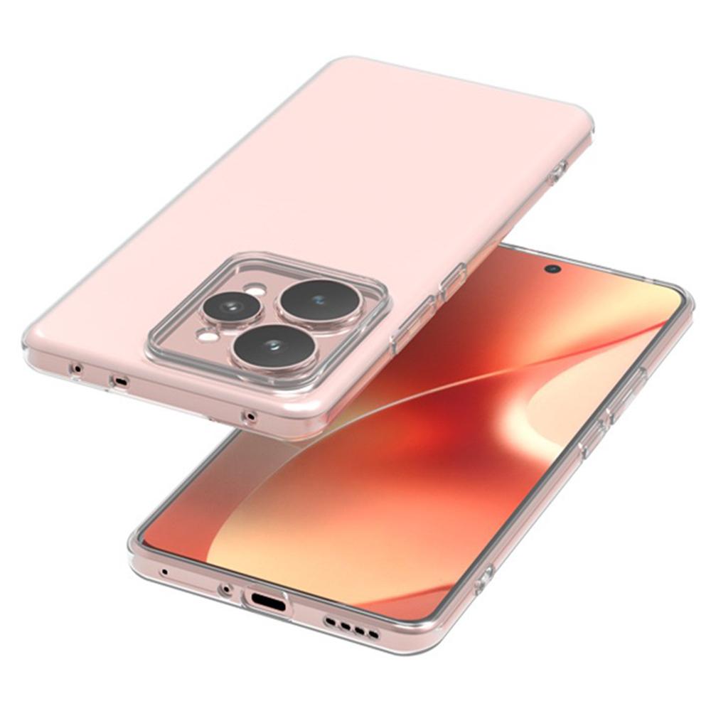 For Realme 15 Pro 5G Back Cover Ultra Thin Flexible TPU Clear Phone Case