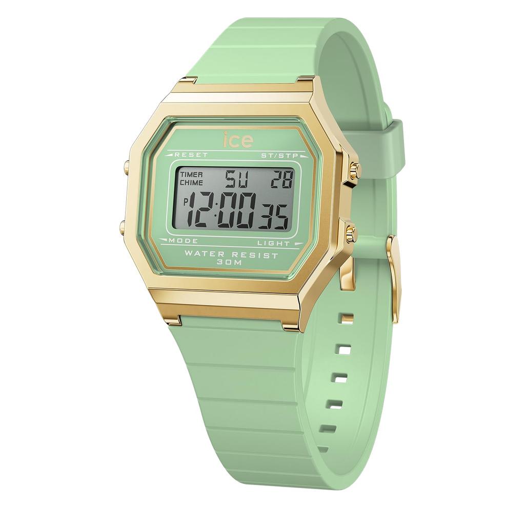 Часы Ice watch ICE digit маленькие лагунно-зеленые цифровые часы 022060