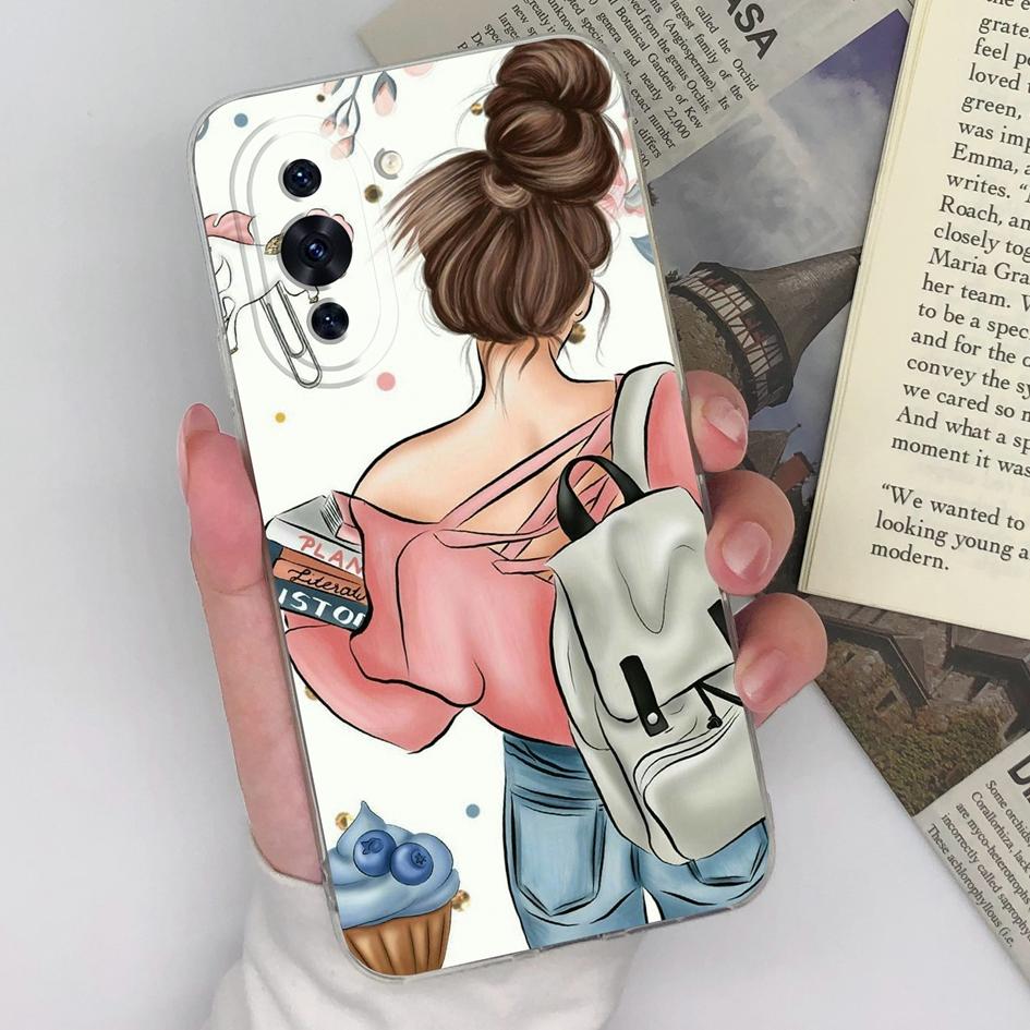 Для Huawei Nova 10 2 3 4 5 6 7 8 9 Pro SE Y70 90 чехол модный мягкий силиконовый чехол для мальчиков и девочек прозрачный матовый противоударный чехол для Huawei бампер