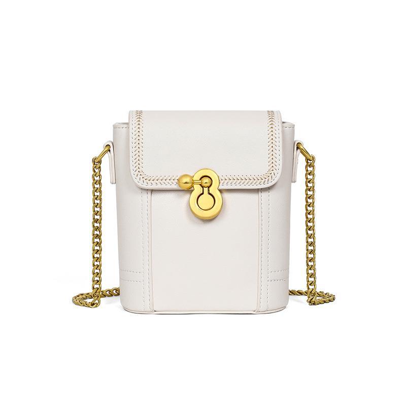 Одно плечо Легкая роскошная популярная весенняя сумка-ведро Senior Sense Crossbody женская сумка
