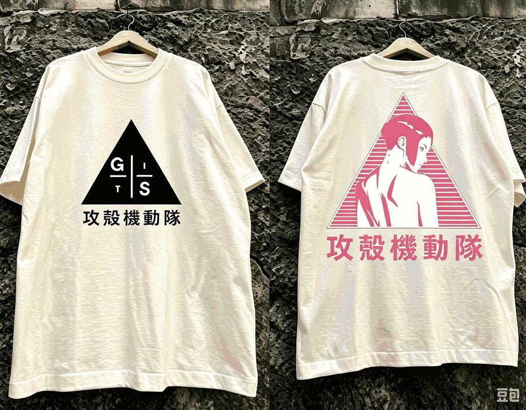 Ghost In The Shell Anime Print Unisex T Shirt, Breathable Loose Streetwear Fashion Summer Short Sleeve Women And Men T-shirt