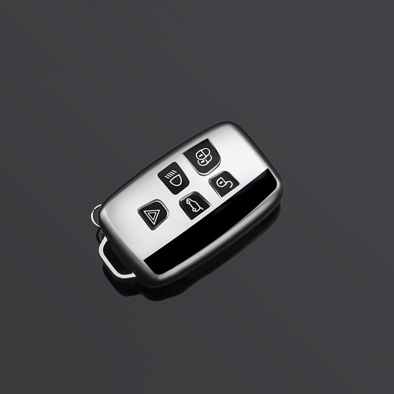 TPU Car Remote Key Case Cover for Land Rover Range Rover Sport Velar Evoque Freelander Discovery Jaguar XF XJ XJL XE