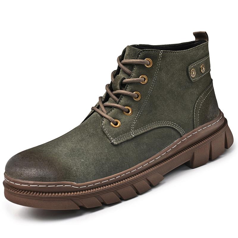 Модные мужские ботинки из натуральной кожи, в британском ретро-стиле, модные, для вечеринок, для отдыха, для бизнеса, горячо продаваемые, качественная обувь, роскошные, молодежные, на шнуровке