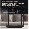 WR910 4G LTE WiFi6 Router with 6 Antennas and Single Port for Southeast Asia, Russia, Middle East, and Europe