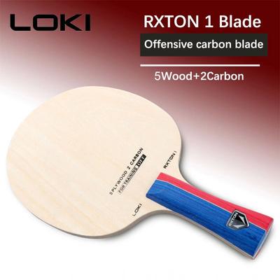 Ракетка для настольного тенниса LOKI RXTON Blade (5+2 Углерод для тренировок) Оригинальная ракетка для пинг-понга LOKI RXTON 1