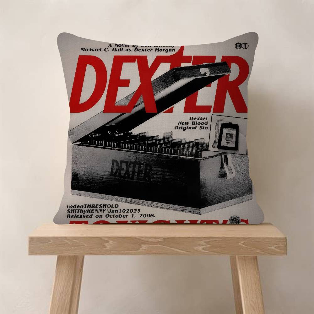 HOT TV DDexterES morganS  pillow cover sofa cushion cover home room decoration children gift