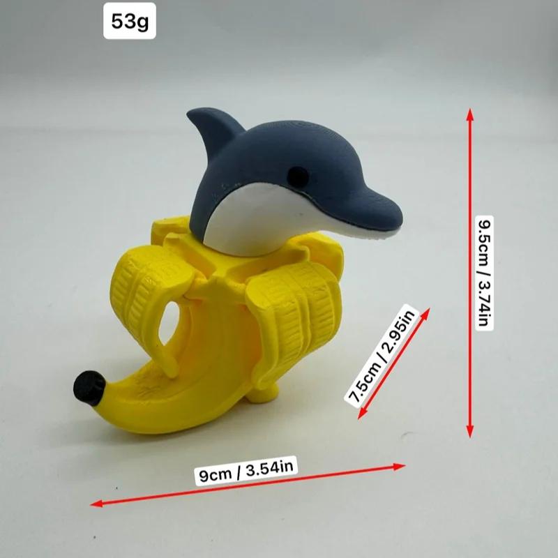 Американская Шань Хай Цзин 3D Миниатюрная Модель Декор Баннаннитта Дольфинитта Бомбардино Крокодило Фигурка Игрушка Шимпазини Бананини Статуя