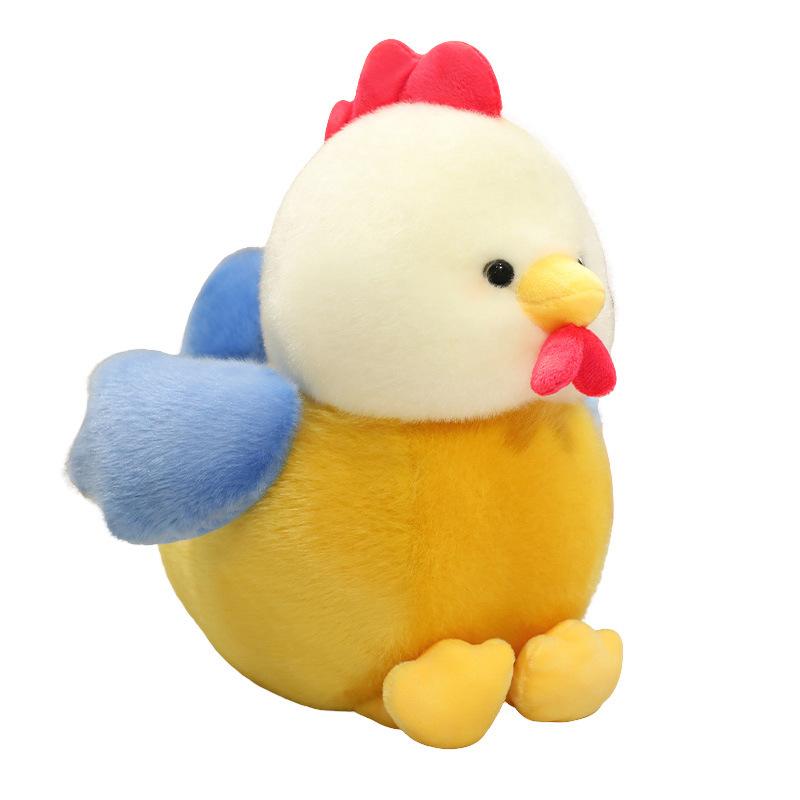 Cute Plush Hen Chicken Toy, Realistic Hen Stuffed Animal, Soft Brooder Chick Decorative Gift for Kids