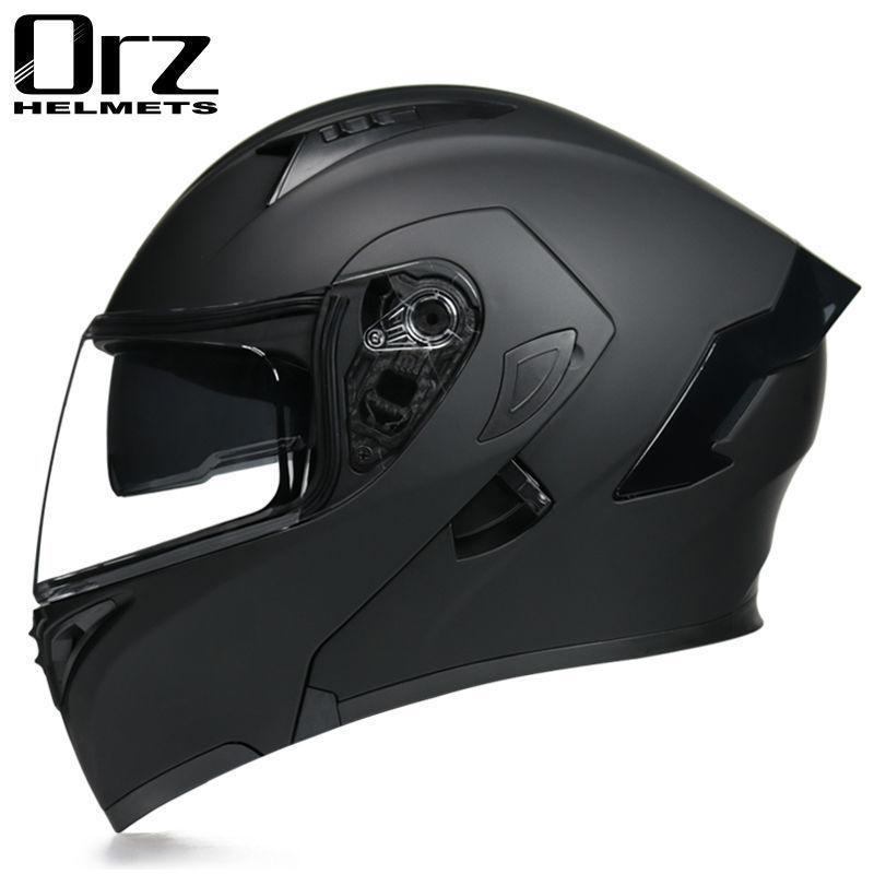 Motorcycle Helmets Men's and Women's Unveiling Helmets Full Helmets Tail Rider Bluetooth Locomotive Men's and Women's Winter Personality Electric