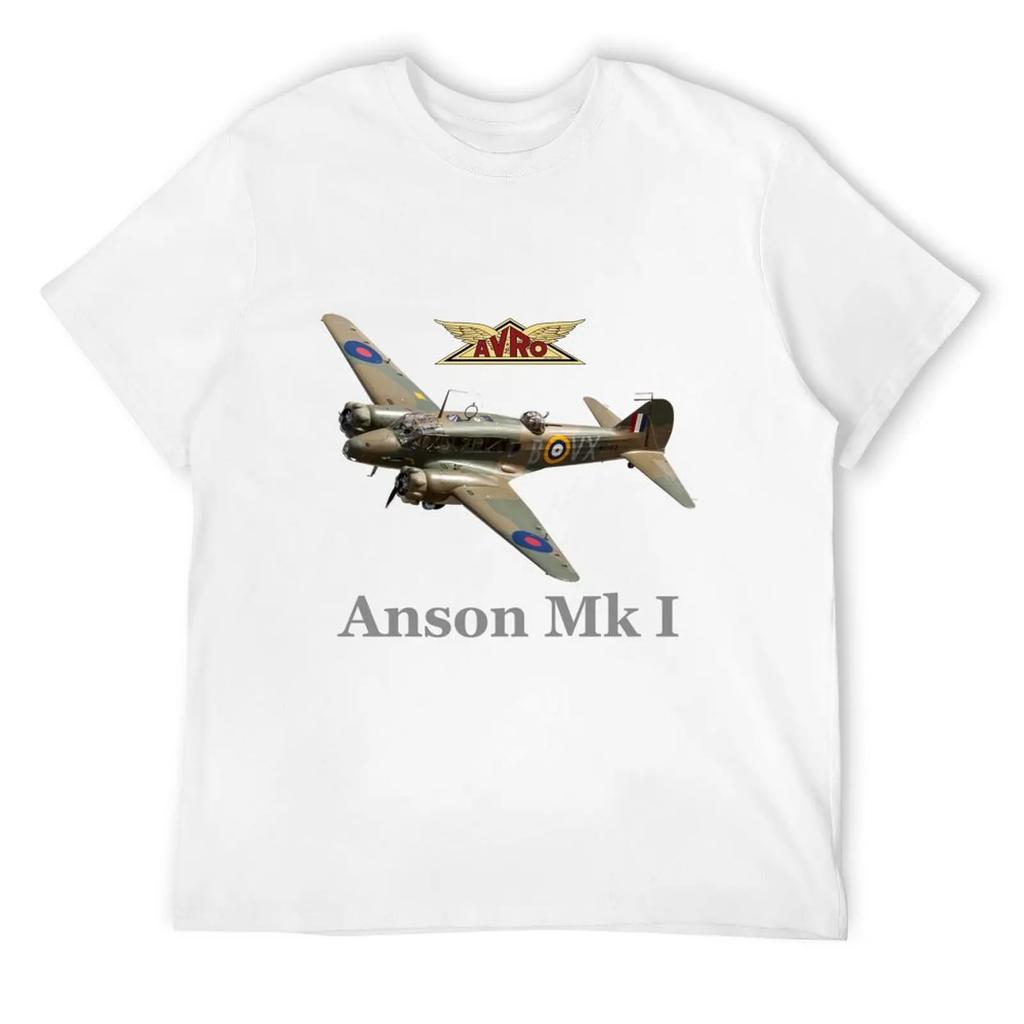 Футболка Avro Anson Mk 1 Футболки Футболки с рисунком Футболки с рисунком Мешковатые рубашки Мужские футболки