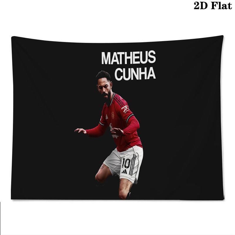 Cunha Wall tapestry, aesthetic printed fabric blanket, suitable for bedroom, living room, and home decor.