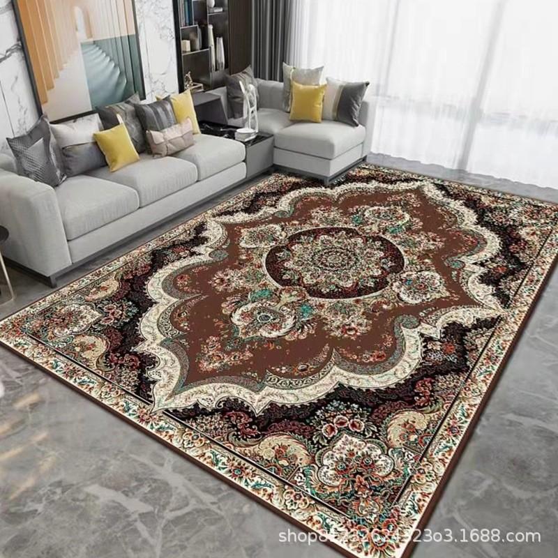 New Chinese Style Carpet Antique Decoration Living Room Coffee Table Sofa Bedside Rug Room Home Floor Mat Bathroom Anti Slip Pad