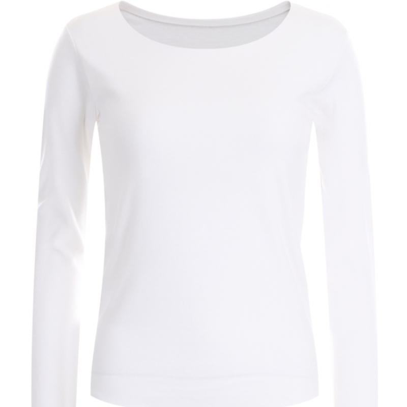 Shop WomeN Slim FiT Layered RouNd Neck LoNg Sleeve T shirT 6 Colors N Dai Wsh