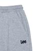 LEE Sweat One-Tuck Wide Pants Gray