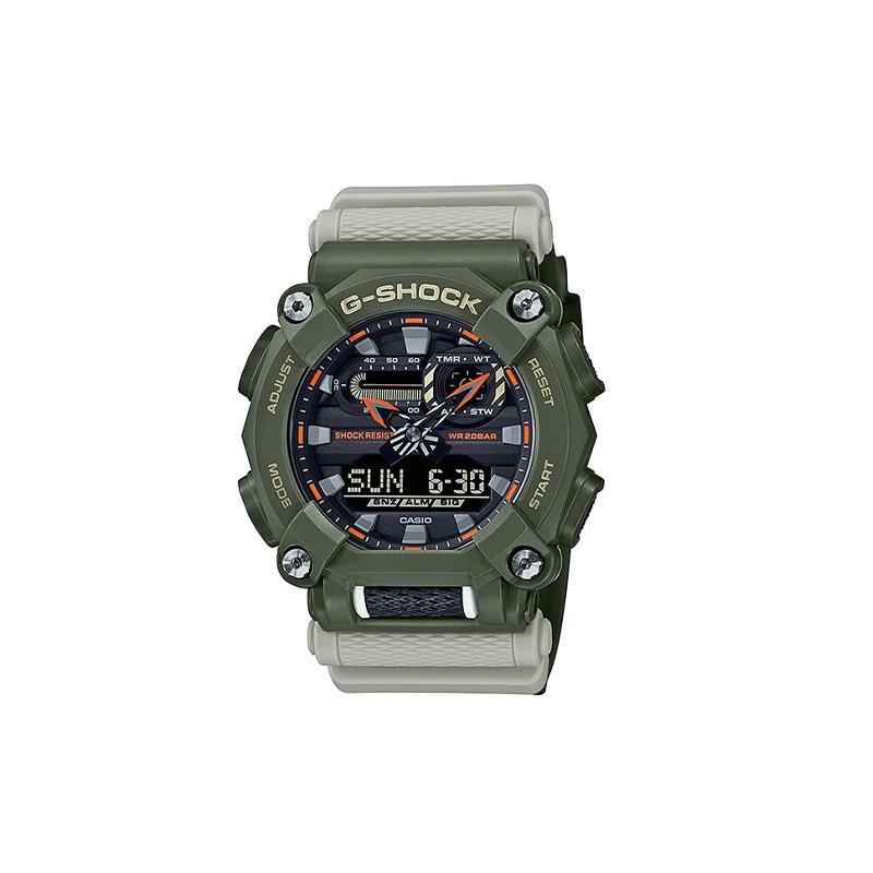 Casio Серия G-SHOCK Серия Hidden Coast Летний Стиль Кварцевый Механизм Ремешок из Смолы Японские и Корейские Часы Мужские Часы GA-900HC-3APR0-person