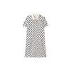 Floral Print Sporty Polo Dress Women Dresses F51W429314A-ZA