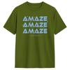 Project Hail Mary Amaze Repeat Typography Poster T Shirt Summer Cotton T Shirts Fashion Casual Tshirt Short Sleeve Vintage Tees