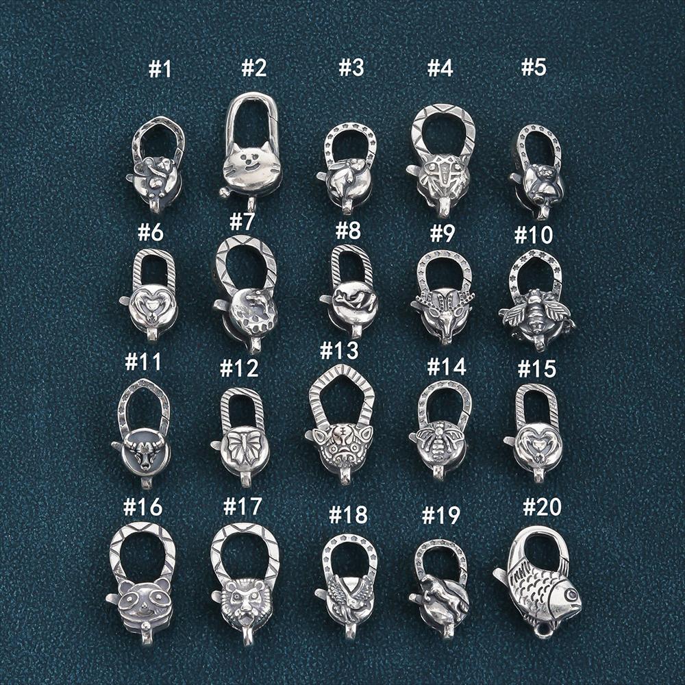 S925 Sterling Silver Lobster Clasp Diy Jewelry Handcrafted Accessory Clasp Bracelet Necklace Connecting Clasp
