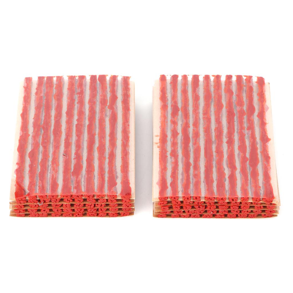 100pcs 100x3mm Tire Repair Plug Tubeless Tyre Rubber  ing Strip Puncture Recovery for Car Motorcycle