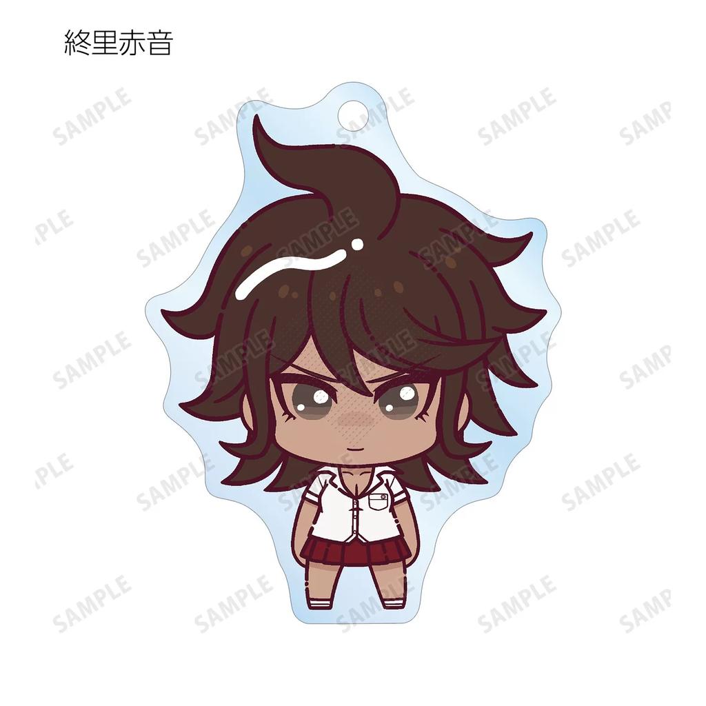 Danganronpa Hinata Hajime Kuzakura Akane Nanami Chiaki Acrylic Keychain Pendant Decor