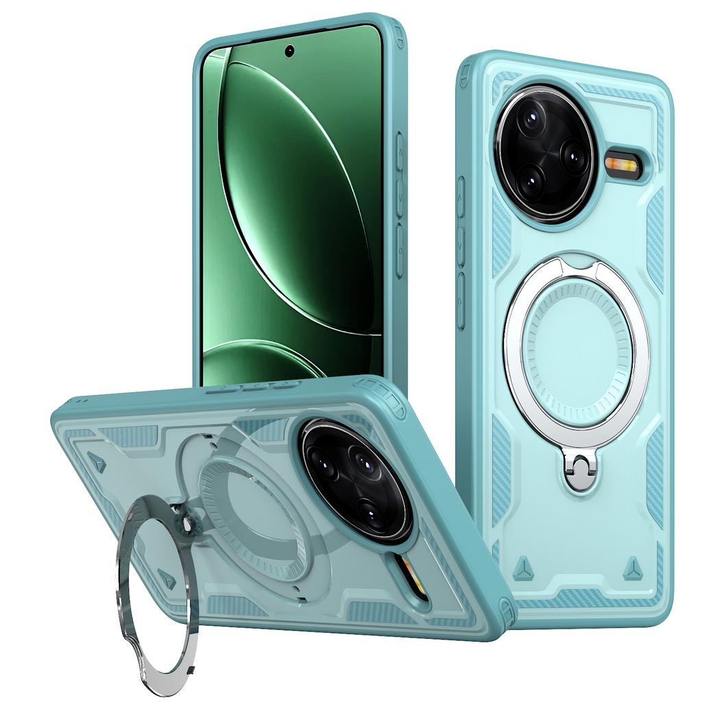 Magnetic Case For Xiaomi Redmi K80 5G/K80 Pro 5G/Poco F7 Pro 5G/F7 Ultra 5G Military Protection PC+TPU Kickstand Phone Cover