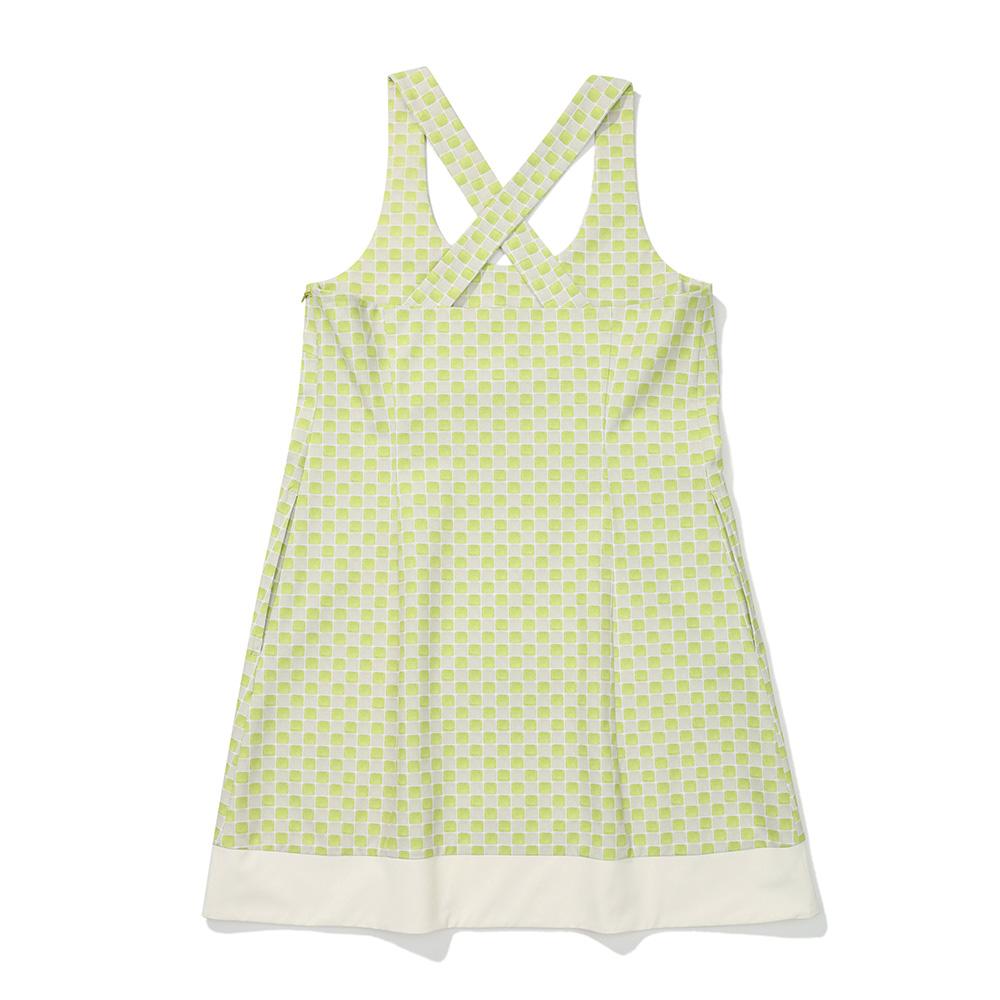MALBON GOLF Crossbody Woven Dress Lime (Woman)