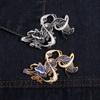 Nine Tailed Fox Brooch Mythology Game Badge Alloy Pin Jewelry For Men Ideal Choice For Gifts
