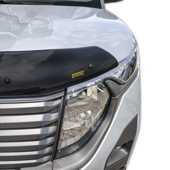 SCOUTT | Bra Capot Déflecteur Protection Pour Ford Tourneo Courier Depuis 2024, Aérodynamique, Assemblage Facile