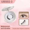 1 Set Magnetic FALSE Eyelashes with Lash Applicator Clip Reusable Natural Wispy
