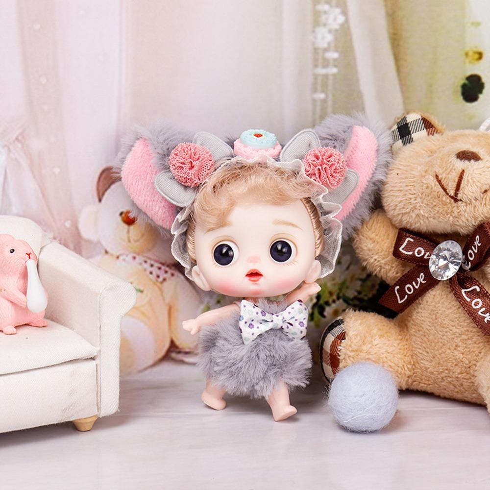 Шарнирные BJD куклы Фигурки Игрушки Мини куклы Игрушки Подарок Одежда Наряд для девочек