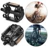 1 Pair Cycling Reflective 14mm/12mm MTB Bicycle Pedals Platform Pedal Mountain Bike Pedal Flats