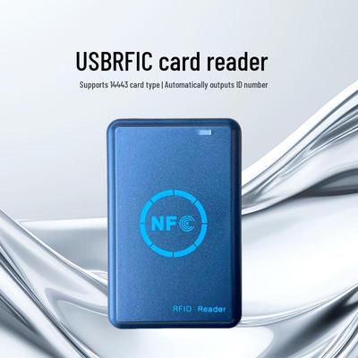 Считыватель RFIC и RFID-карт, Записывающее устройство NFC-меток, Считыватель URL, Без драйверов для Android.