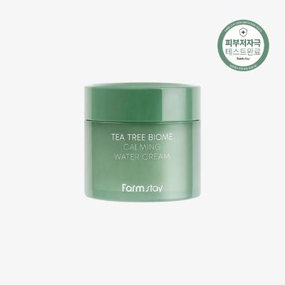 Farm Stay Tea Tree Biome Успокаивающий водный крем 80 мл