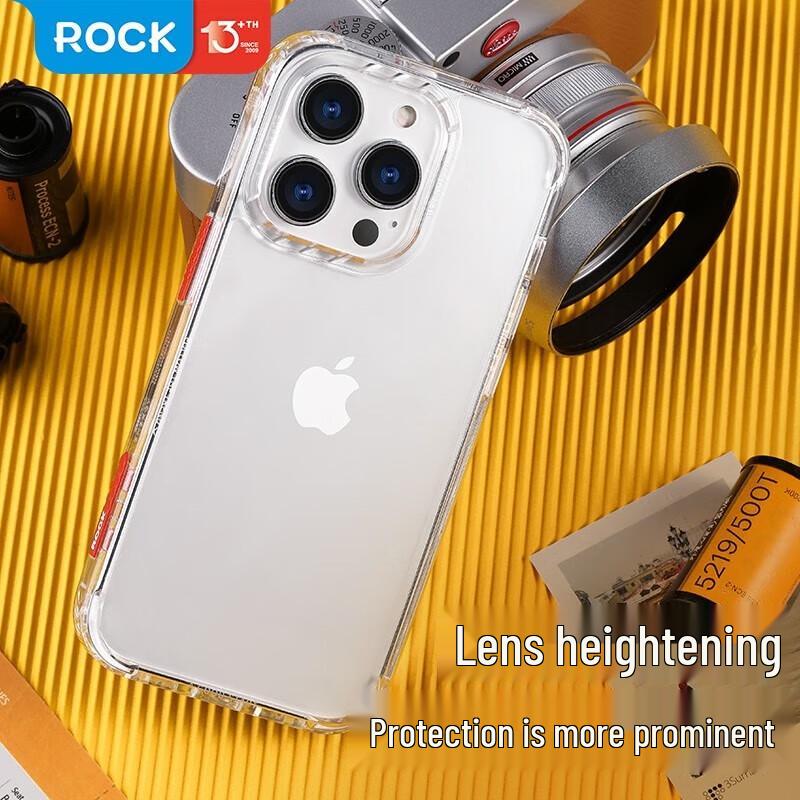 ROCK iPhone 14 Pro Max Transparent Protective Case