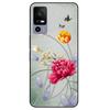 Capa For TCL 40 NxtPaper 5G 2023 Lion Cat Soft Case Silicone Black Covers For TCL 40 NxtPaper 5G 40 NxtPaper Coque Fusion Bumper