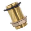 Brass Bulkhead Fitting G1/2 G3/4 G1 Male Hose Fitting Tube Adaptor  Water Tanks, Brass, Gold Tone