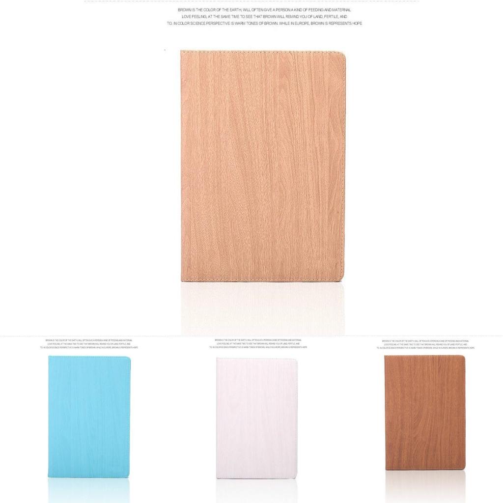 Premium Wood Grain Smart Wake Sleep Stand Flip Case Cover For Apple Ipad 2/3/4 Air Mini With Timeless Retro Design