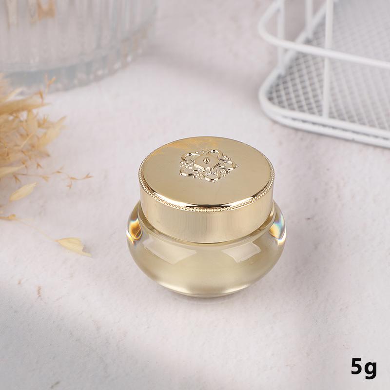 5/10/20 г Пустые баночки для крема Многоразовые бутылочки Дорожные баночки для крема Контейнеры для макияжа Инструменты для ухода за кожей в стиле легкой роскоши
