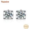 Танциз стерлингового серебра 925 пробы муассанит циркон серьги серьги-капли для женщин подарки на свадьбу