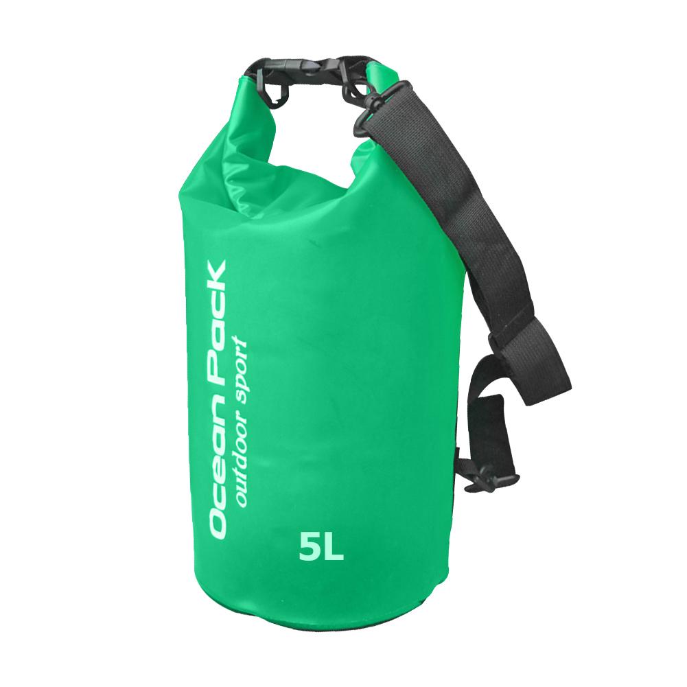 2L/3L/5L/10L/15L ПВХ водонепроницаемый сухой мешок карман для дайвинга на открытом воздухе складной мешок для хранения пляжный плавание сумка рафтинг река океан рюкзак