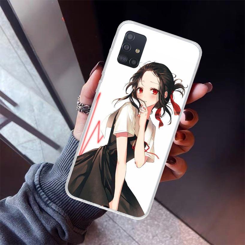 Kaguya Sama Shinomiya Phone Case For Samsung Galaxy A52 A51 A50S A32 A22 A12 A02S A72 A71 A31 A70 A30S Note 20 Ultra 10 Plus S10