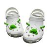 3 шт./комплект Мультяшный нос и уши Шрека Для Crocs Подвески Подвески для обуви Украшение DIY Украшение для обуви Подвески Вечеринка Детские подарки