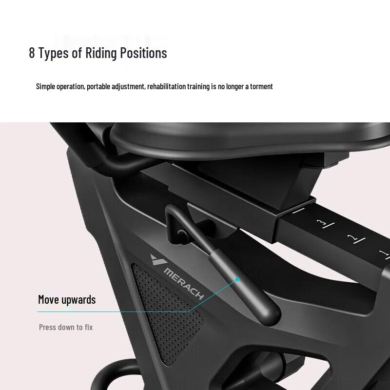 MERACH MR-S24 Recumbent Magnetic Exercise Bike CN plug (adapter included)