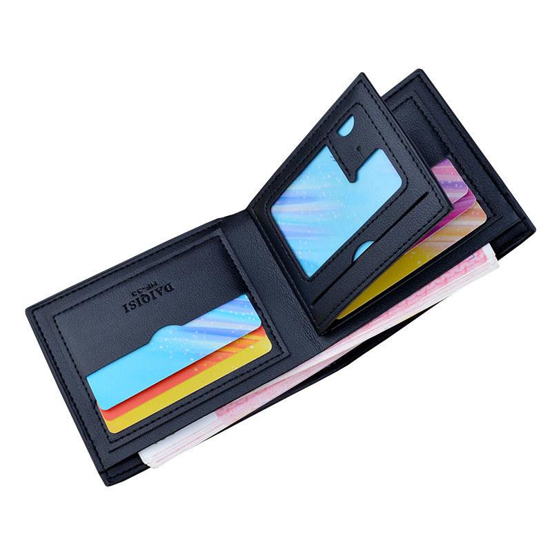 Камуфляжные короткие кошельки, мужские модные держатели для карт, винтажный дизайн, кошелек из искусственной кожи, мягкий кошелек