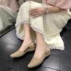 Korean Style Women's Non-Slip, Breathable Jelly Sandals - Casual, Pointed Toe, Soft Sole, Suitable for All Seasons