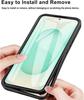Coque de protection - BOOLING - pour Samsung Galaxy S25 Edge - Protection intégrale - Antichoc - Noir
