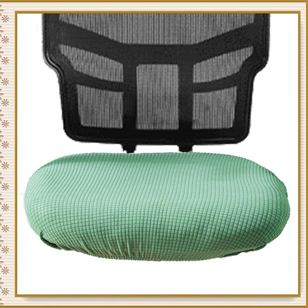 Chair Cushion Cover Seat Covers Backrest Protector Soild Color Adjustable Dirt-Resistant for Banquet Home Kitchen