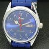 АВТОМАТИЧЕСКИЕ ВИНТАЖНЫЕ ОТРЕМОНТИРОВАННЫЕ МУЖСКИЕ ЧАСЫ SEIKO 5 ЯПОНИЯ 6309A СИНЕГО ЦВЕТА a441244-4