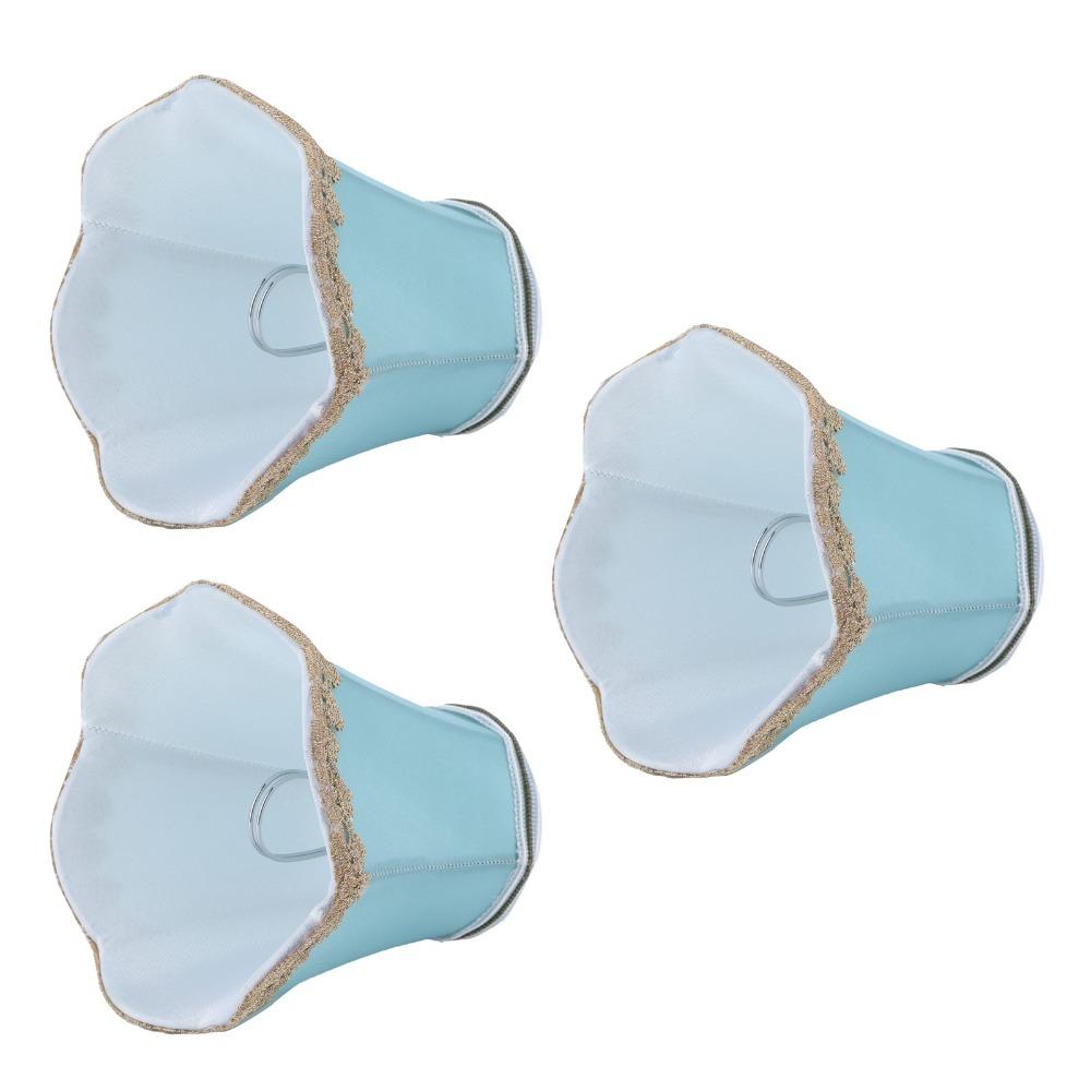 3PCS Clip On Design Lampshade Fabric Small Lamp Shades Simple Wall Lamp Shade Floor Lamp